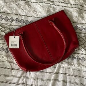 Red Leather Bag